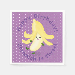 Niedlicher Kawaii-Cartoon Serviette