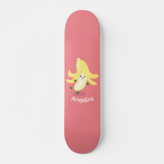 Niedlicher Kawaii-Cartoon Skateboard (Vorne)