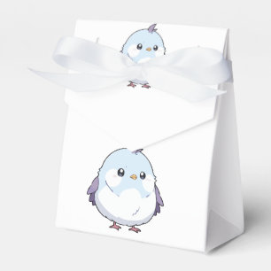 Niedlicher Kawaii Chubby Bird Cartoon - Adorable P Geschenkschachtel