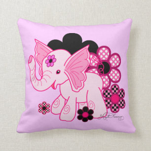 Niedlicher Kawaii Elefant Kissen