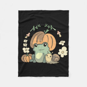 Niedlicher Kawaii-Fall-Tiefenfaser-Ästhetik Fleecedecke