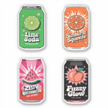 Niedlicher Kawaii Fun Fruchtsaft Drink Mini Combo