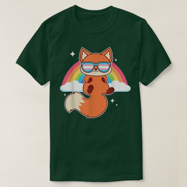 Niedlicher Kawaii für LGBT-Unterstützung in TransC T-Shirt (Design vorne)