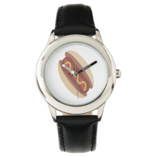Niedlicher Kawaii Hotdog Armbanduhr