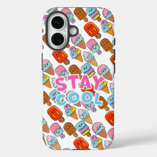 Niedlicher Kawaii Ice-Cream & Popsicle iPhone Case