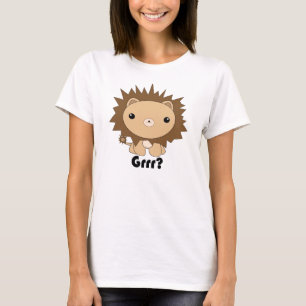 Niedlicher Kawaii Löwe Grrr? T - Shirt