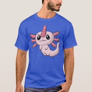 Niedlicher Kawaii-Pastellrosa Aolotl Aolotlcorn Ei T-Shirt