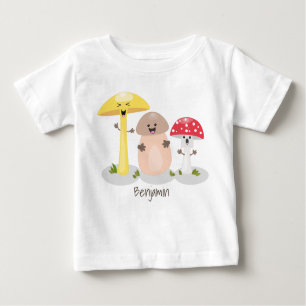 Niedlicher Kawaii-Pilzpilz Baby T-shirt