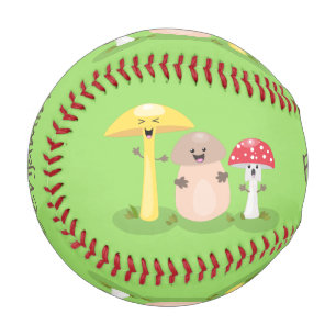 Niedlicher Kawaii-Pilzpilz Baseball