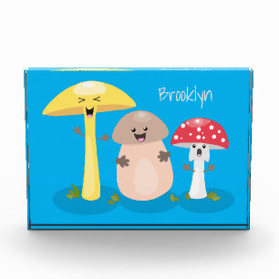 Niedlicher Kawaii-Pilzpilz Fotoblock