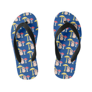 Niedlicher Kawaii-Pilzpilz Kinderbadesandalen