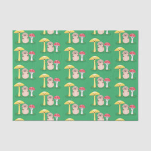 Niedlicher Kawaii-Pilzpilz Seidenpapier