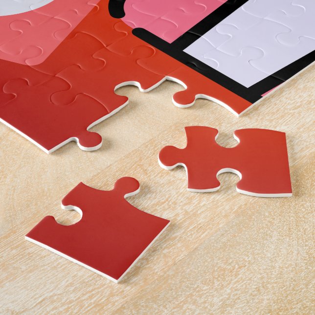 Niedlicher Kawaii Popcorn Puzzle (Seite)