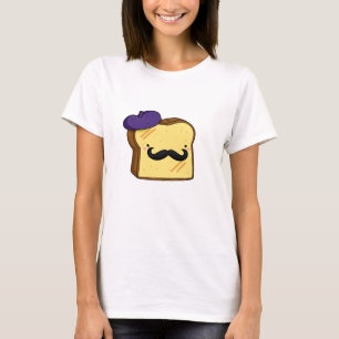 Niedlicher Kawaii-Toast T-Shirt