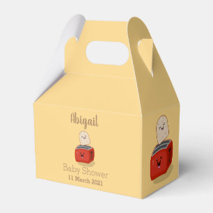 Niedlicher Kawaii-Toast und Cartoon für Rottoaster Geschenkschachtel