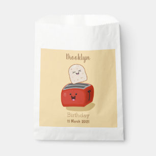 Niedlicher Kawaii-Toast und Cartoon für Rottoaster Geschenktütchen