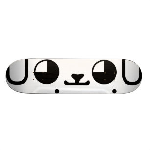 Niedlicher Kawaii Welpen-Hundejapaner Kaomoji Skateboard