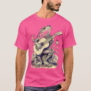 Niedlicher Kernästhetischer Frosch T-Shirt
