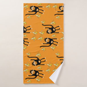 Niedlicher Kid Monkey Badehandtuch