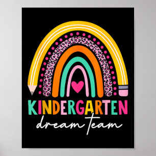 Niedlicher Kindergarten Traumteam Zurück in die Sc Poster