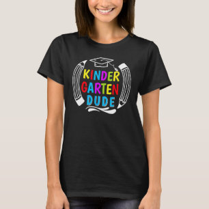 Niedlicher Kindergarten Typ Stift glücklich zurück T-Shirt
