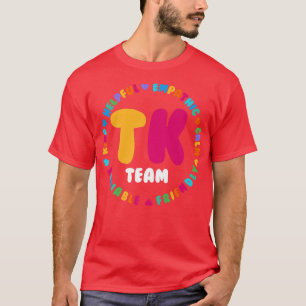 Niedlicher Kindergartenlehrer-Team-Crew T T-Shirt