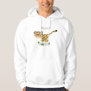Niedlicher Kinderzettel mit Cartoon-Abbildung Hoodie