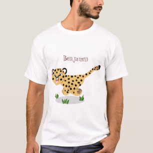 Niedlicher Kinderzettel mit Cartoon-Abbildung T-Shirt