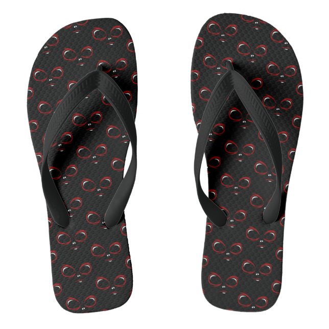 Niedlicher Kissen-Kissen-Knopf Flip Flops (Fußbett)