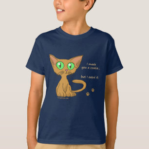 Niedlicher Kitty aß Ihre Plätzchen-T - Shirts