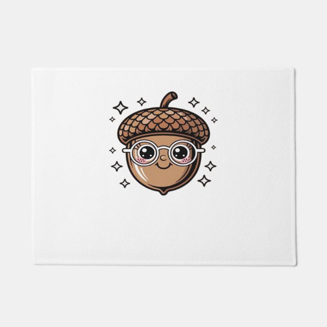 niedlicher klassischer T - Shirt Fußmatte (Vorderseite)