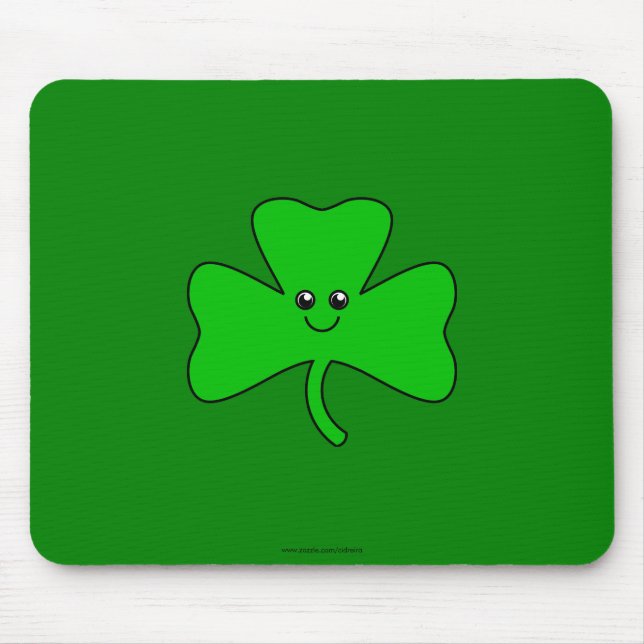 Niedlicher Klee Mousepad (Vorne)