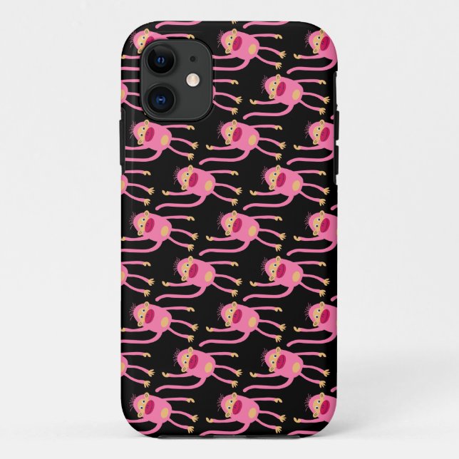 Niedlicher kleiner Affe Case-Mate iPhone Hülle (Rückseite)