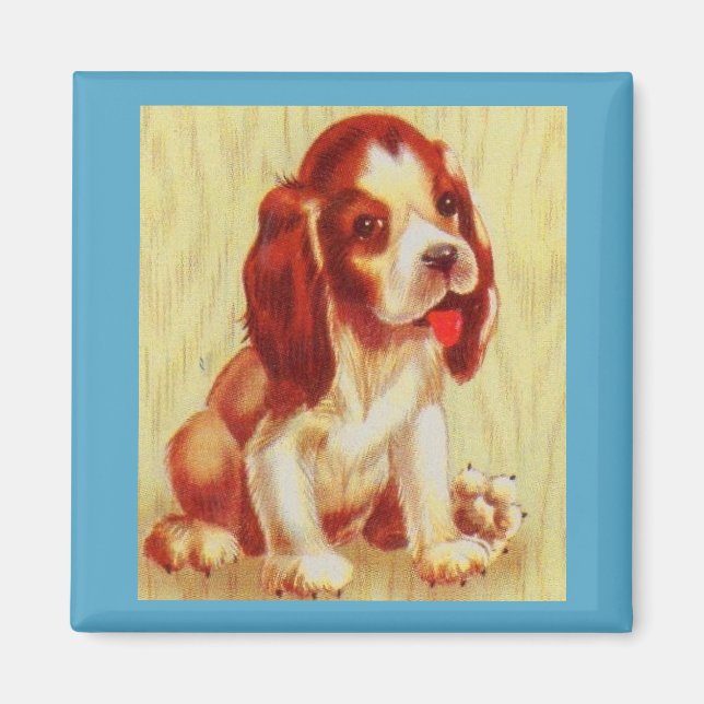 niedlicher kleiner Beagle Magnet (Vorne)