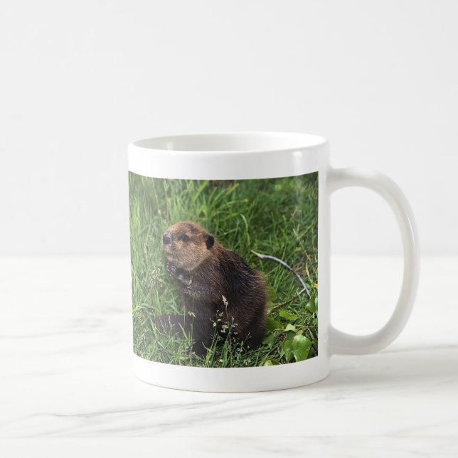 Niedlicher kleiner Biber Tasse (Rechts)