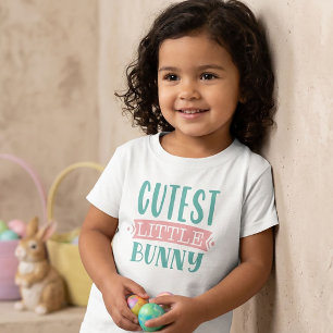 Niedlicher kleiner Bunny Oster T - Shirt für Kinde