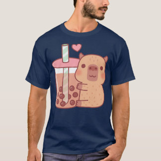 Niedlicher kleiner Capybara-Hugs-Bubble-Tee T-Shirt