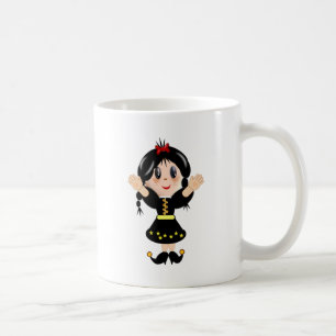Niedlicher kleiner Cartoon Kaffeetasse