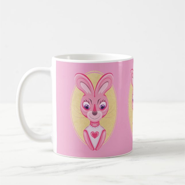 Niedlicher kleiner Cartoon Kaffeetasse (Links)