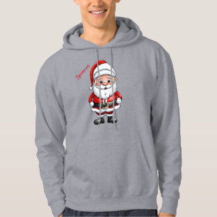 Niedlicher kleiner Cartoon Santa Hoodie