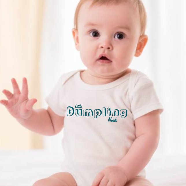 Niedlicher kleiner Dumpling-Babyname Baby Strampler (Von Creator hochgeladen)