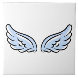 Niedlicher Kleiner Engel-Flügel Fliese