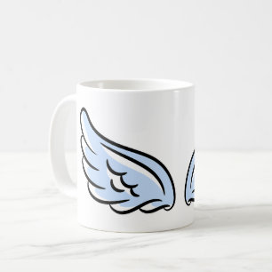 Niedlicher Kleiner Engel-Flügel Kaffeetasse