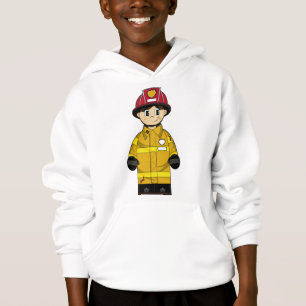 Niedlicher kleiner FeuerwehrmannHoodie Hoodie