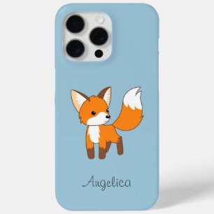 Niedlicher kleiner Fox auf blau Case-Mate iPhone Hülle