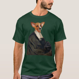 Niedlicher Kleiner Hund Distinguito Royal Dog Haus T-Shirt