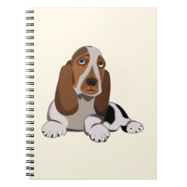Niedlicher kleiner Hund Notizblock (Vorderseite)