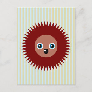 Niedlicher kleiner Igel Postkarte
