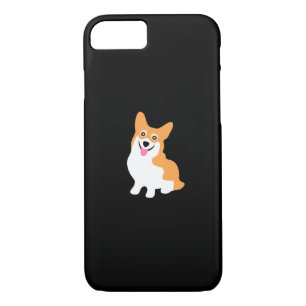 Niedlicher kleiner lächelnder Corgi-Welpe iPhone 8/7 Hülle