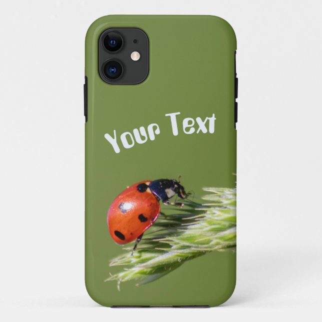 Niedlicher kleiner Ladybug für Ihr Smartphone! Case-Mate iPhone Hülle (Rückseite)